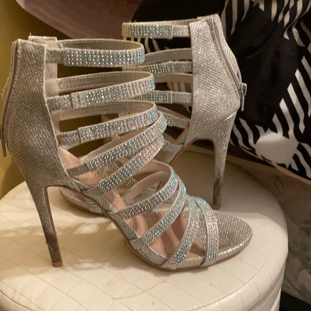 High heels from Windsor sparkly (prom heels)